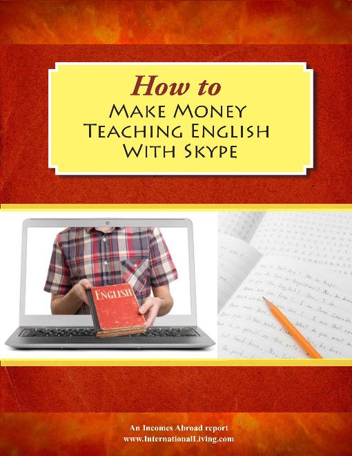 make money teaching english on skype