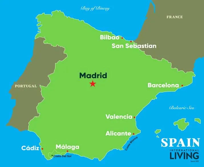 Santander, Spain, Map, History, & Population