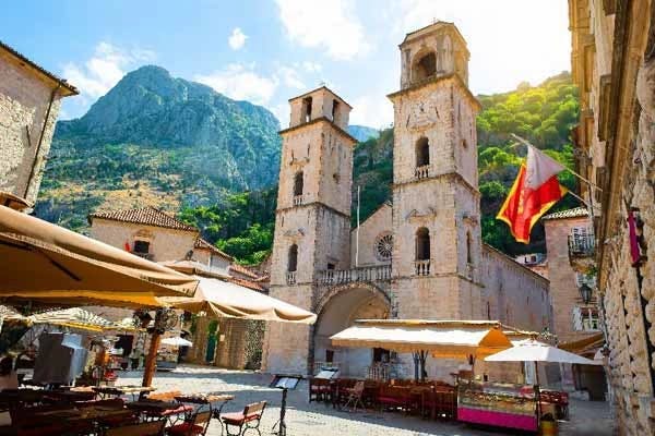 Kotor’s impressive Cathedral of St. Tryphon dates back to 1166. ©iStock/Givaga