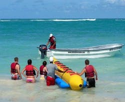 You'll also find a wide range of water sports in the Dominican Republic including snorkeling, fishing, and even banana boats.