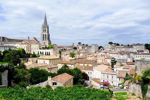 The picture-perfect village of Saint-Émilion is around an hour’s drive from Bordeaux.
