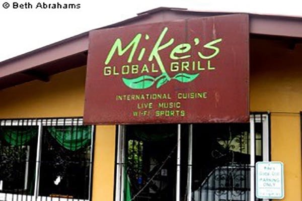 Mike’s Global Grill is a hub for the Boquete expat scene.