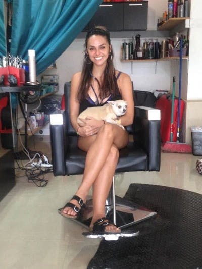 Kelly Brower left California for Dominical, Costa Rica, where she opened her own hair salon.