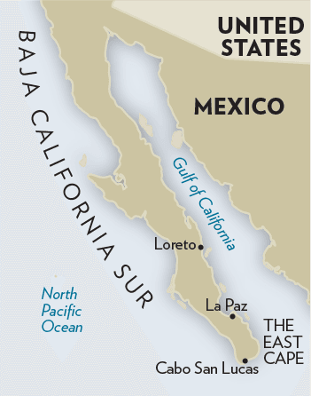 Loreto, Baja Map