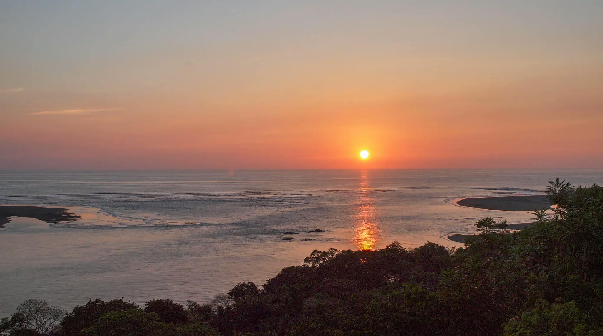 Sunset of Costa Rica 
