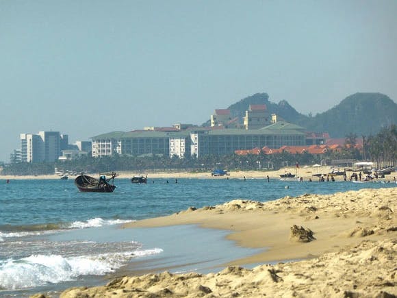 best beach in vietnam might be Da Nang