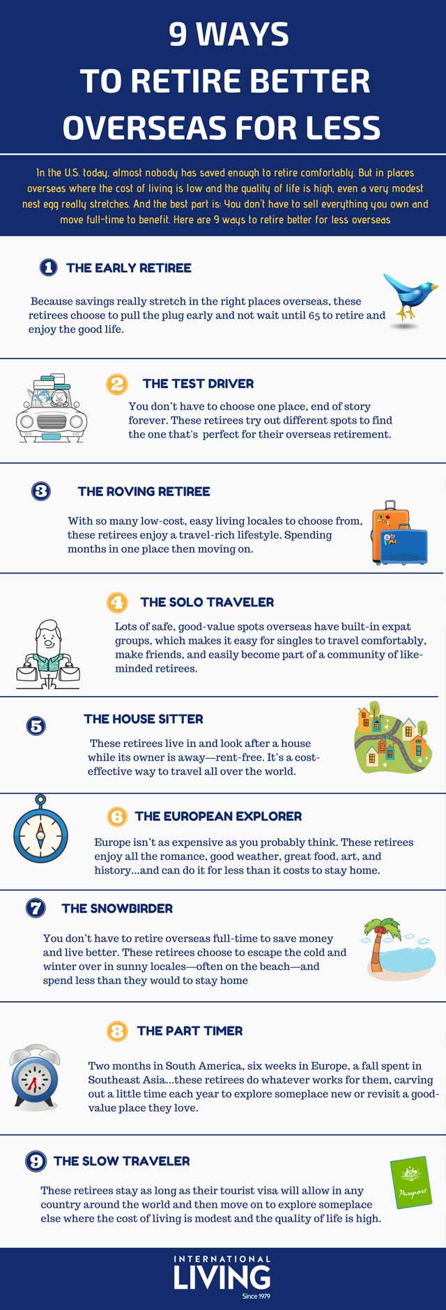 The 9 Ways To Retire Overseas For Less
