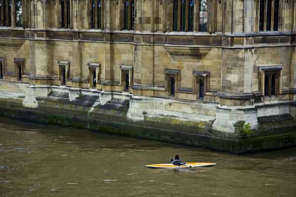 Kayak on the River Thames