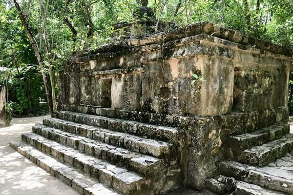 Maya Ruins in the Mexican Caribbean