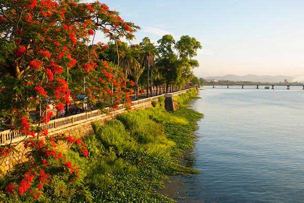 Take an Evening Stroll Along the Banks of the Perfume River
