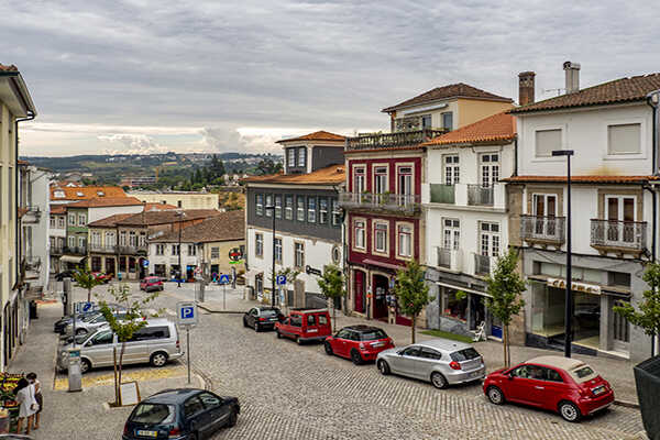 public square vila real portugal